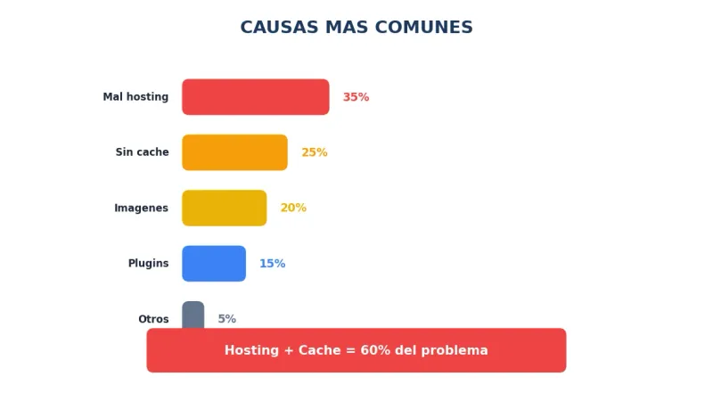 Causas WordPress lento