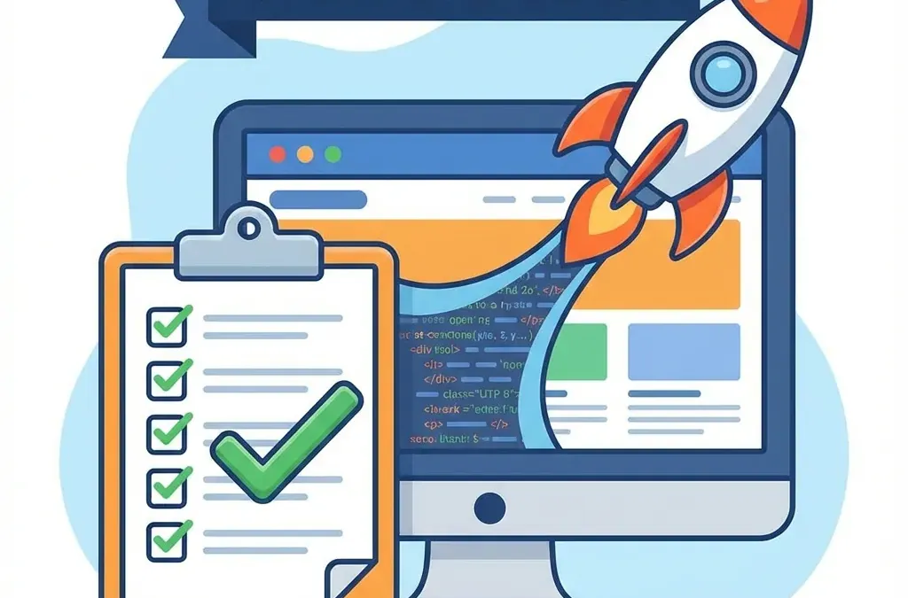 Checklist para Lanzar tu Web: 50 Puntos Esenciales [2026]