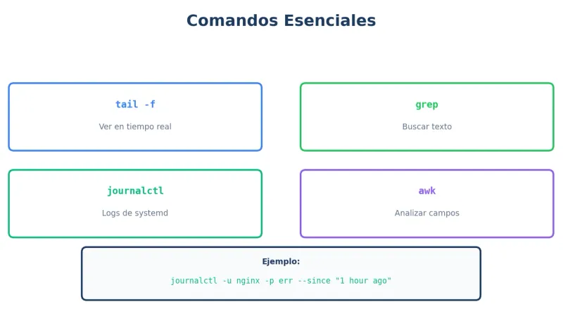 Comandos para logs en VPS