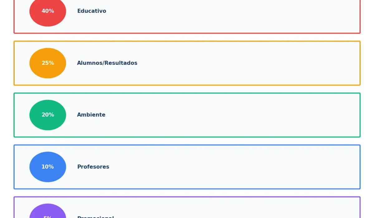 Pilares de contenido para academias