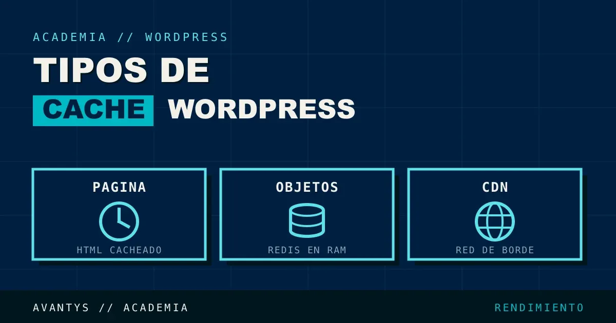 Caché en WordPress: Tipos y Cuál Elegir