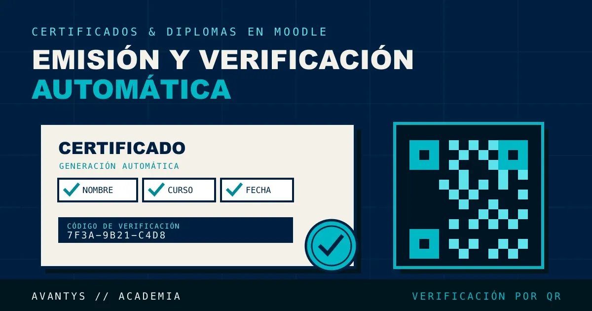 Certificados y Diplomas Automáticos en Moodle