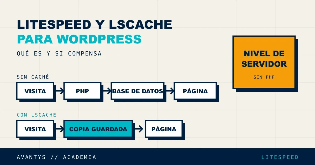 LiteSpeed y LSCache para WordPress: qué es y si compensa