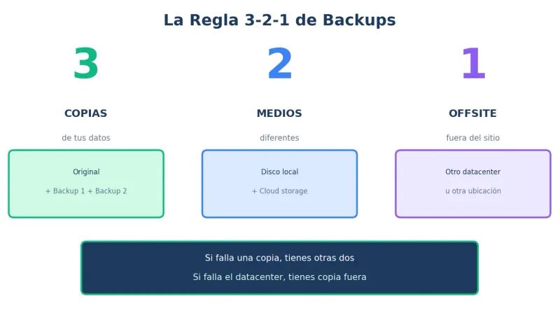 Estrategia de backup 3-2-1