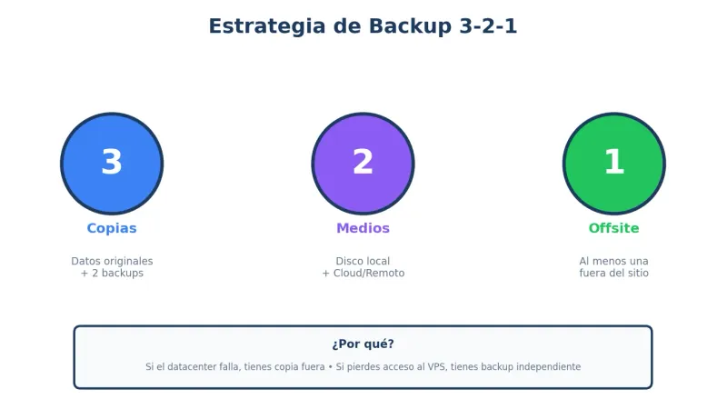 Estrategia de backup 3-2-1