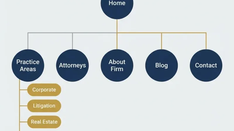 Estructura de una web de abogados efectiva