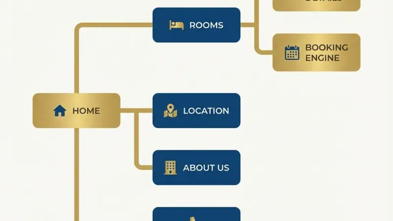 Estructura de una web de hotel efectiva