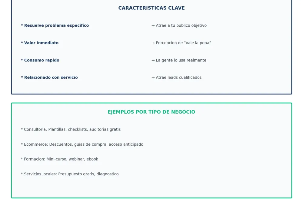 Lead magnets efectivos para redes sociales