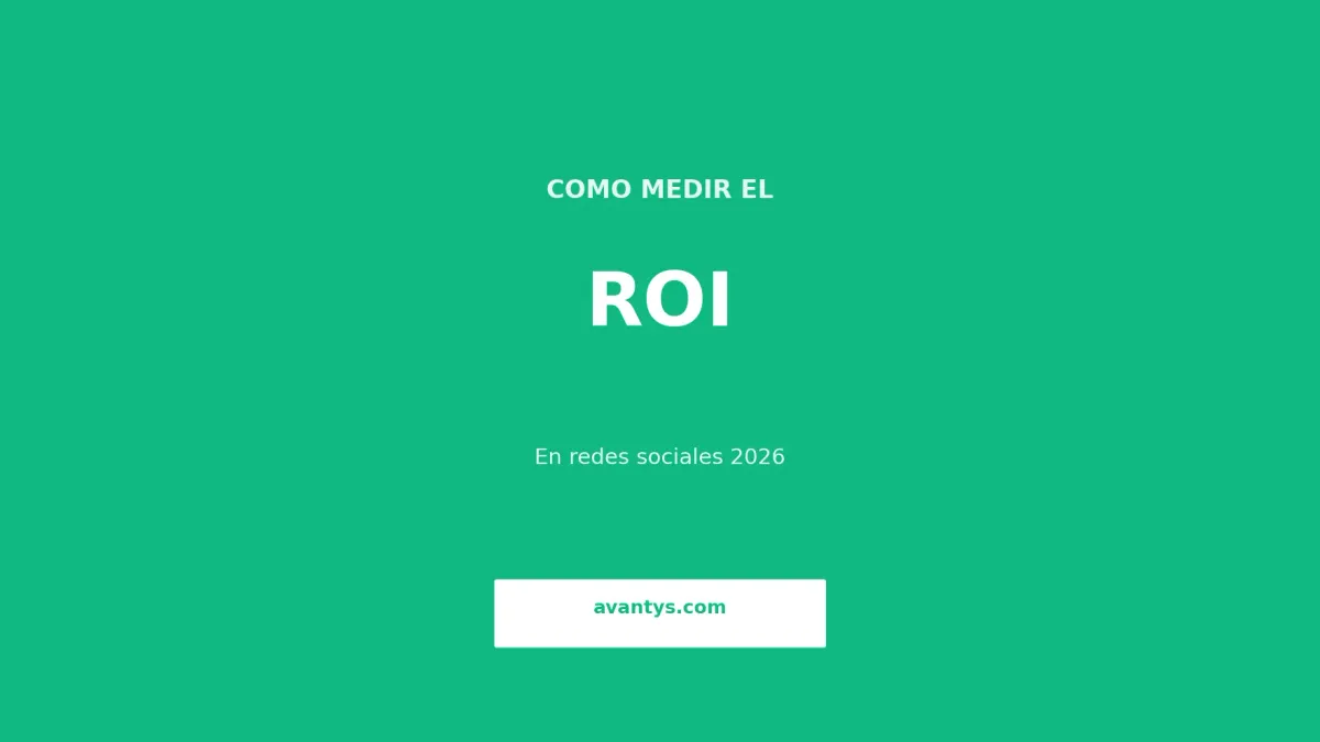 Cómo Medir el ROI en Redes Sociales: Guía Práctica 2026