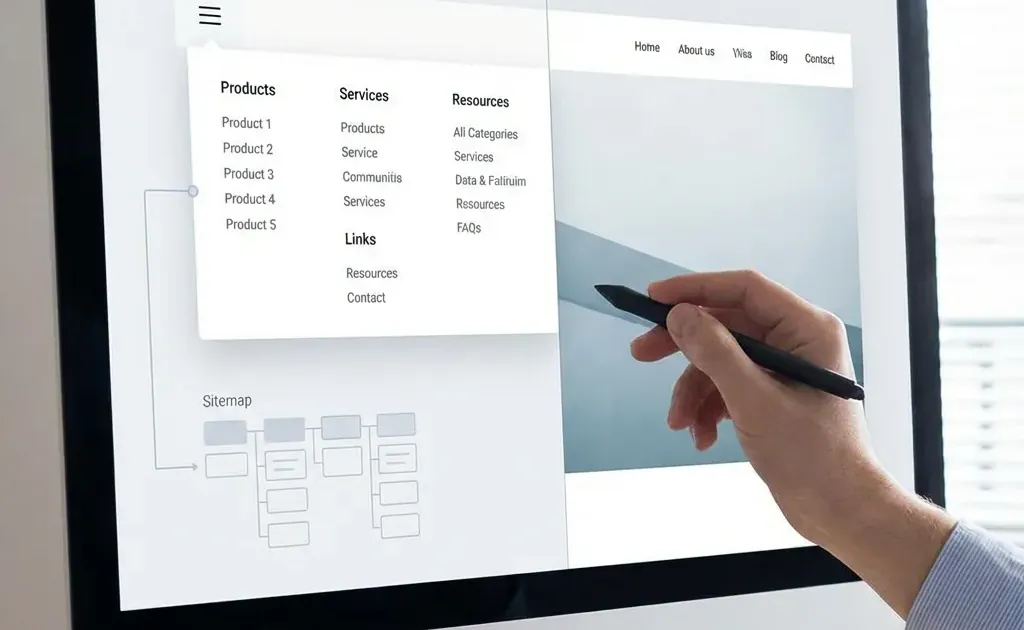 Cómo crear un menú de navegación efectivo para tu web