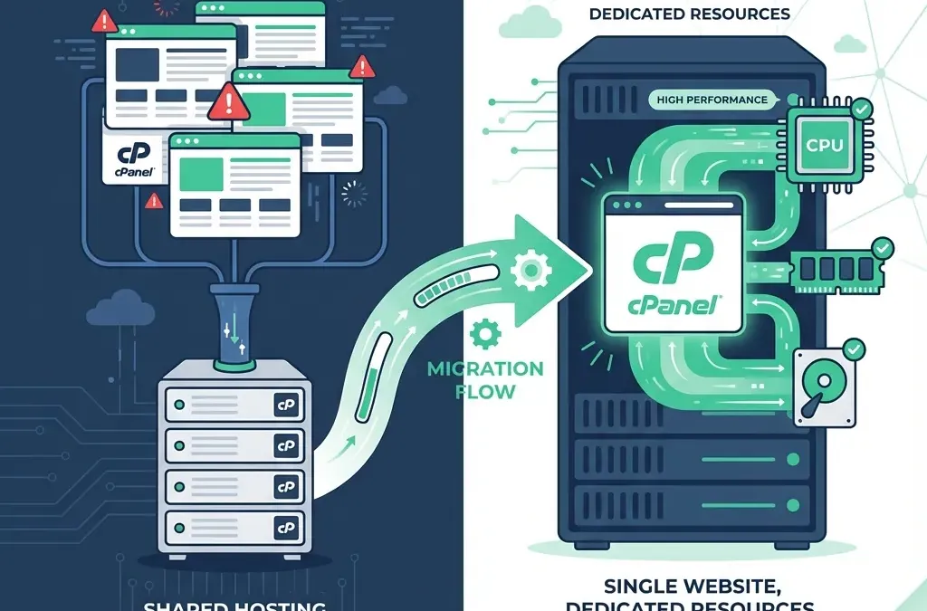 Cómo Migrar tu Hosting a VPS cPanel: Guía Completa 2025