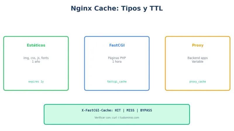 Nginx caché configuración