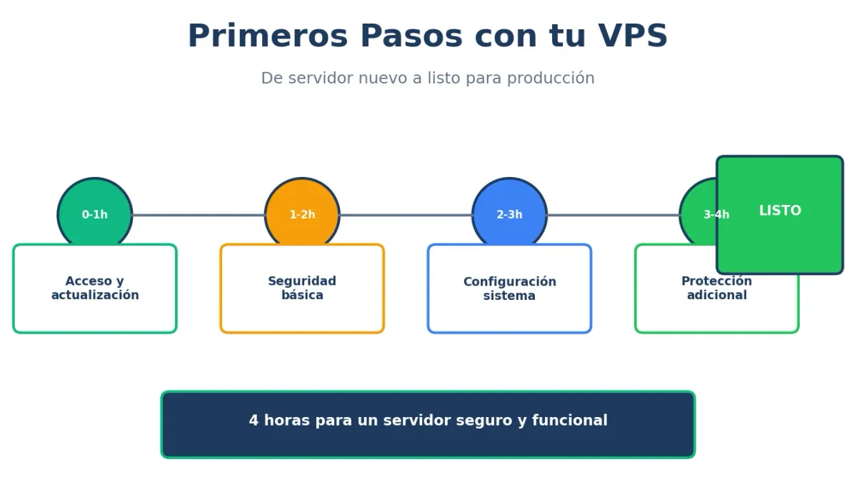 Primeros Pasos Después de Contratar un VPS: Checklist