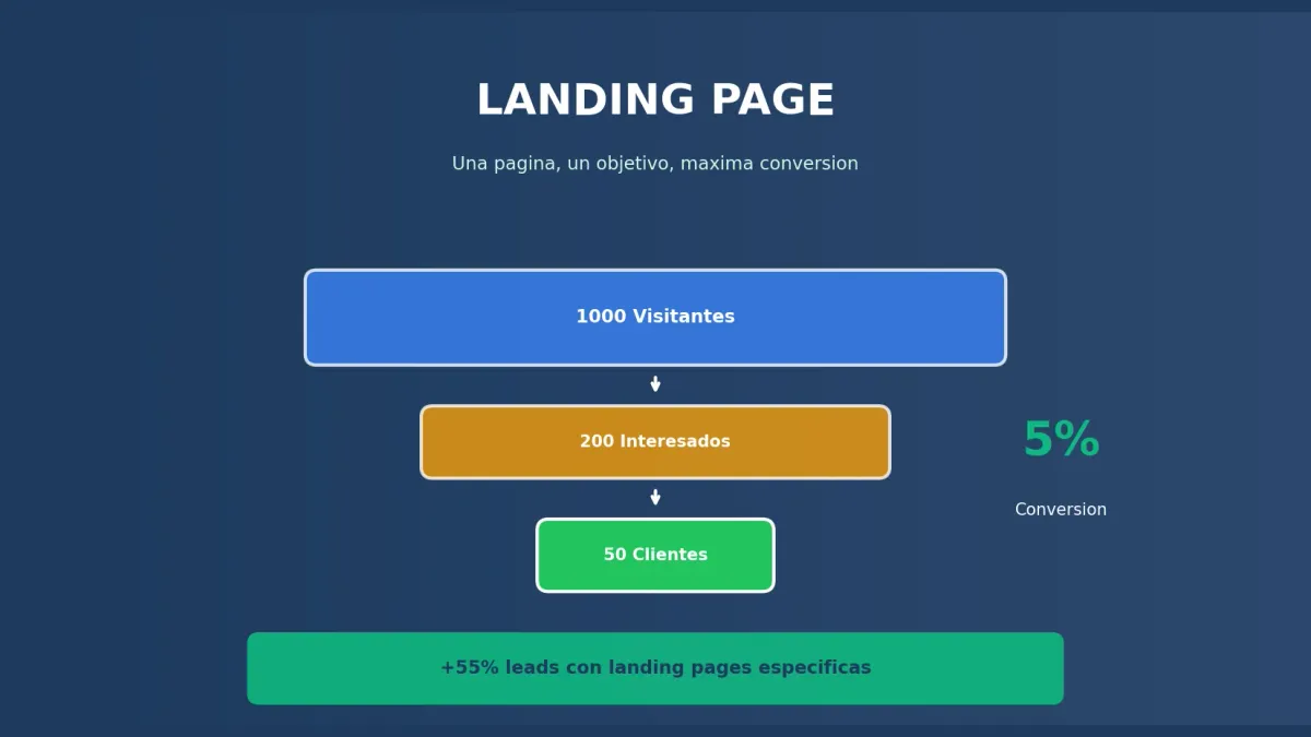 Qué es una Landing Page y Cuándo la Necesitas [2026]