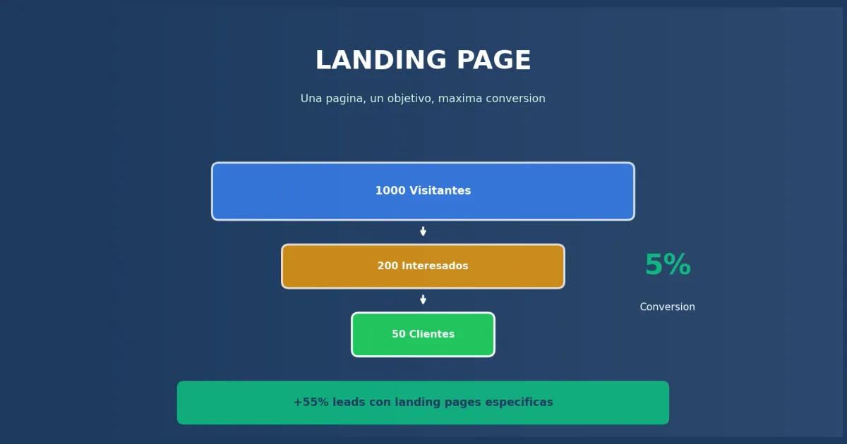 Qué es una landing page y cuándo necesitas una