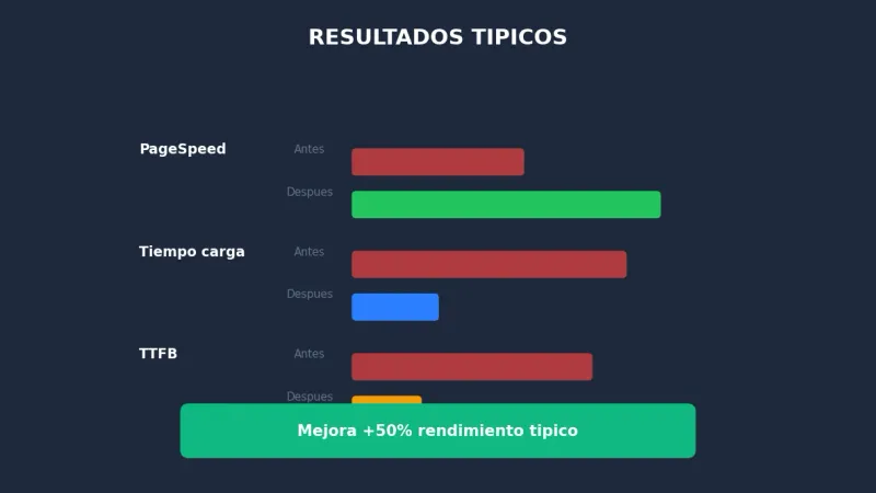 Resultados LiteSpeed Cache