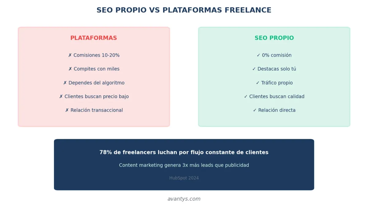 SEO para Desarrolladores Web Freelance [Guía 2026]