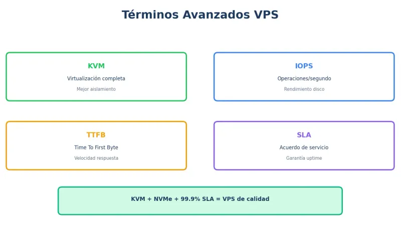 Términos avanzados VPS