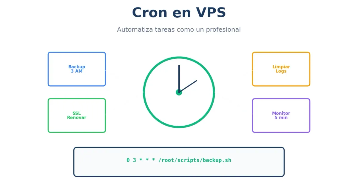 Cron en VPS - automatización de tareas