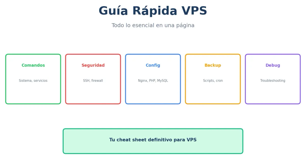 Guía rápida VPS - resumen completo