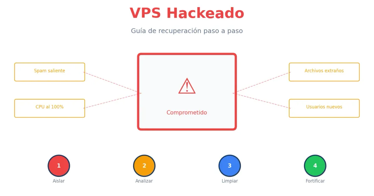 VPS hackeado - guía de recuperación