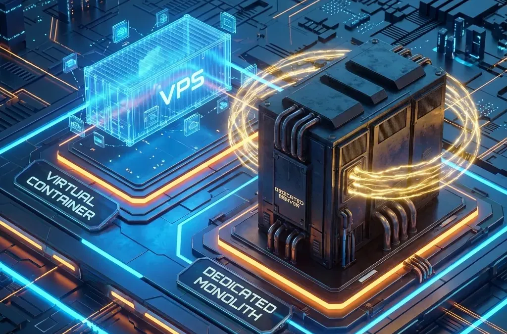 VPS vs Servidor Dedicado: Diferencias Reales y Cuál Elegir