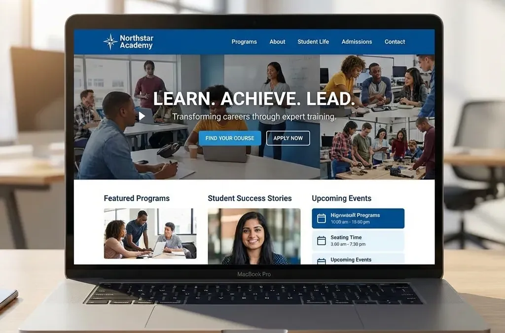 Cómo Crear una Web para Academia o Centro de Formación [2026]