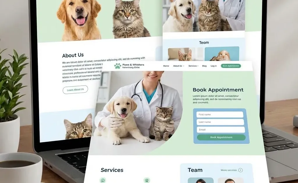 Cómo crear una web para clínica veterinaria