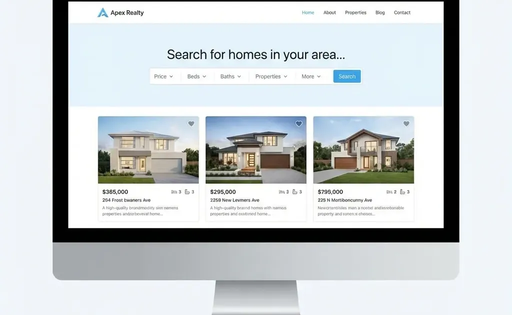 Cómo crear una web inmobiliaria profesional