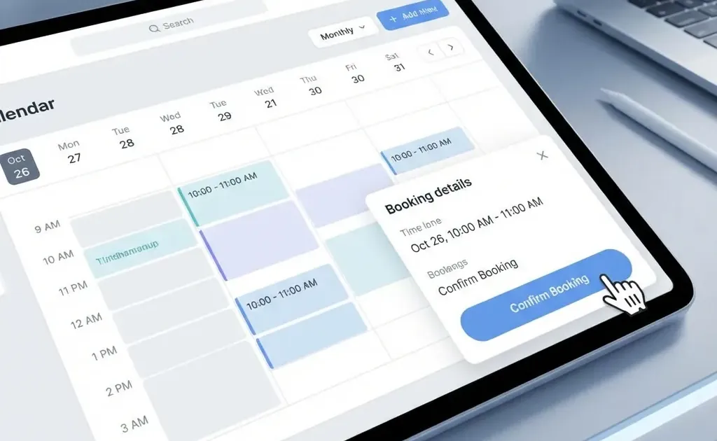 Cómo crear una página de reservas online