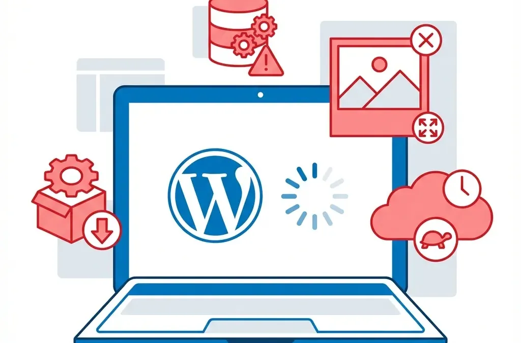WordPress Lento: 12 Causas Reales y Cómo Solucionarlas [2026]